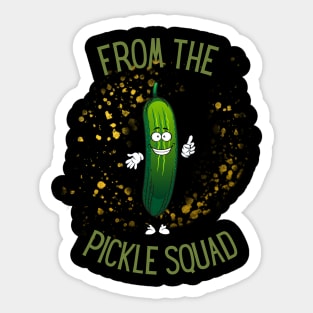 From The Pickle Squad Sticker